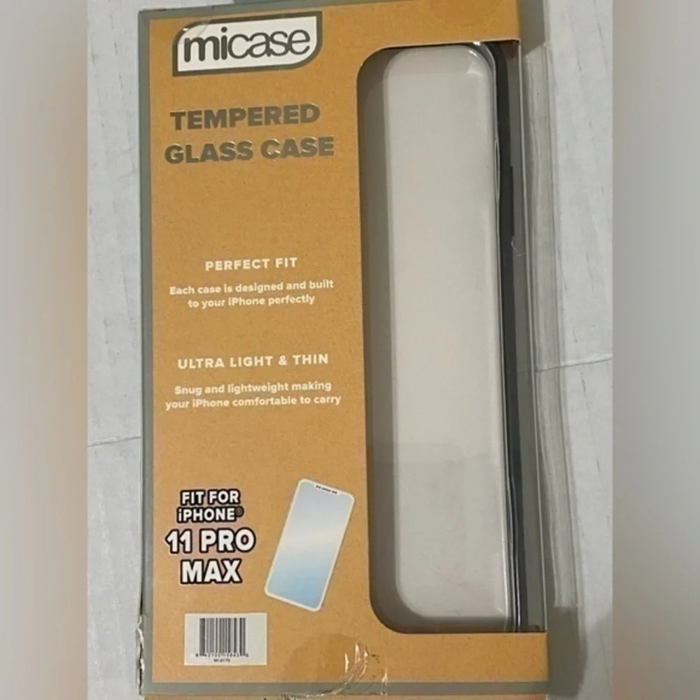 Tempered Glas Case IPhone 11 PRO MAX New, Unopened Package